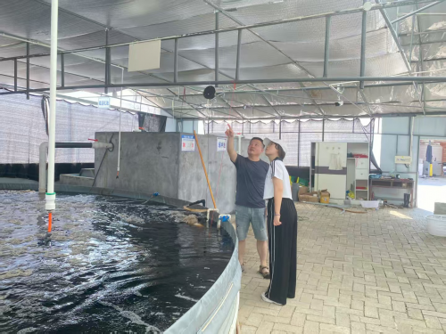 青春赋能水产养殖 科技助力污水治理